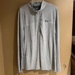 Men’s UnderArmour Casual Sport Shirt in Gray Sz XXL
